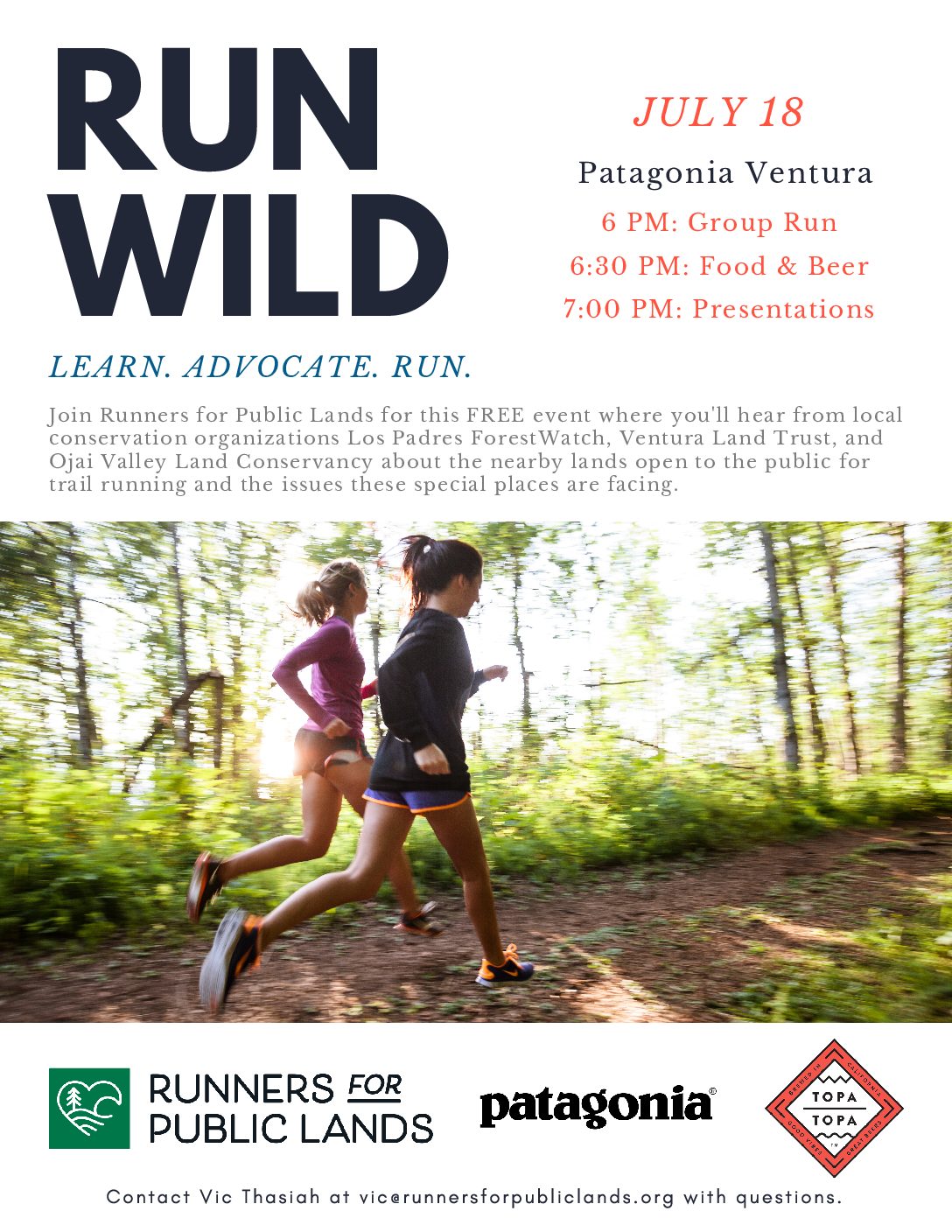 RPL Introduces Runners to Land Managers