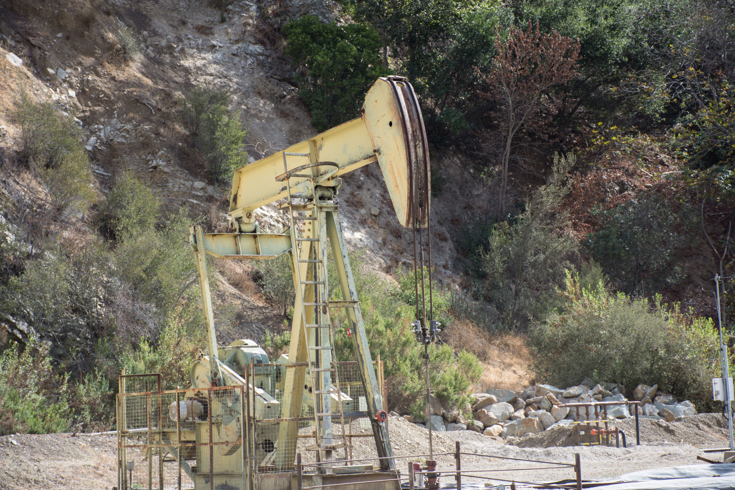 Pumpjack in Santa Paula Canyon